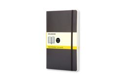 Moleskine Classic Notebook, Pocket, Squared, Black, Soft Cover (3. 5 X 5. 5)  9788883707124 Front Cover