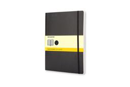 Moleskine Classic Notebook, Extra Large, Squared, Black, Soft Cover (7. 5 X 10)  9788883707247 Front Cover