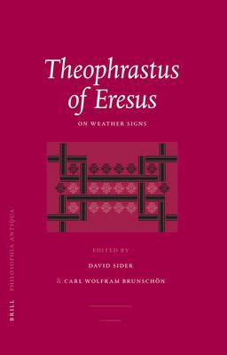 Theophrastus of Eresus: on Weather Signs