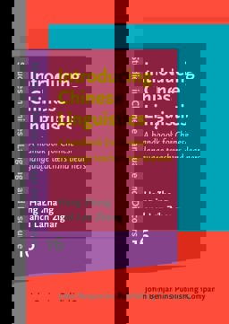 Introducing Chinese Linguistics