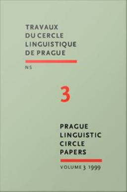 Prague Linguistic Circle Papers