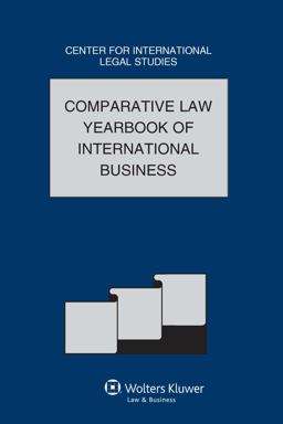 Comparative Law Yearbook International Business 2011