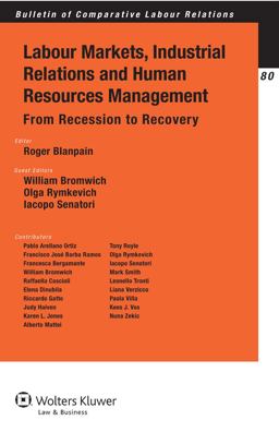 Labour Markets, Industrial Relations and Human Resources Management