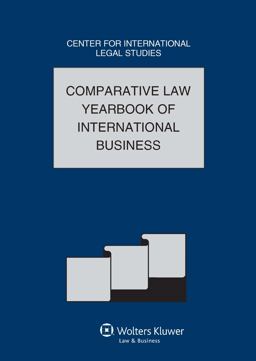 Comparative Law Yearbook International Business 2013