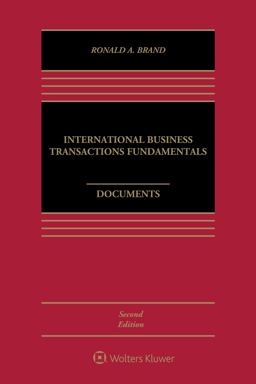 International Business Transactions Fundamentals, Documents