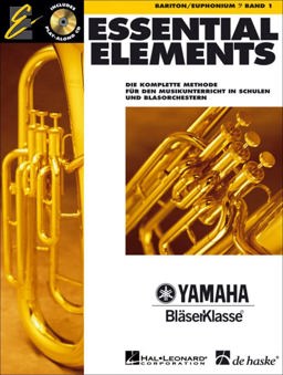 Essential Elements, für Bariton/Euphonium, m. Audio-CD Dec  9789043112369 Front Cover