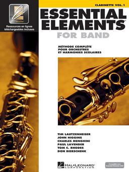 Essential Elements for Band Avec EEi Vol. 1 - Clarinette