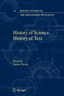 History of Science, History of Text