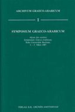 Symposium Graeco-Arabicum, II