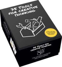 75 Tools for Creative Thinking A Fun Card Deck for Creative Inspiration  9789063692759 Front Cover