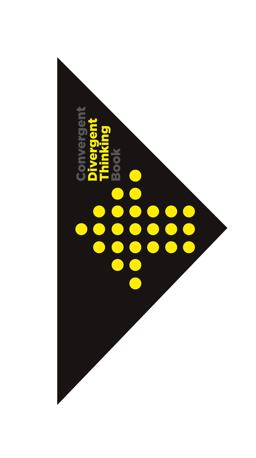 Divergent and Convergent Thinking Book Notebook for Creative Thinking  9789063694395 Front Cover