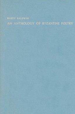 An Anthology of Byzantine Poetry
