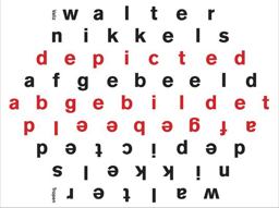 Walter Nikkels: Typography