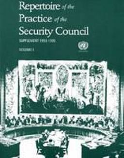 Repertoire of the Practice of the Security Council 1993-1995