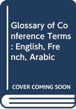 Glossary of Conference Terms Glossary of Conference Terms