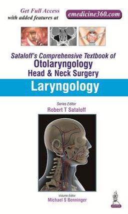 Sataloff's Comprehensive Textbook of Otolaryngology: Head and Neck Surgery Laryngology  9789351524571 Front Cover