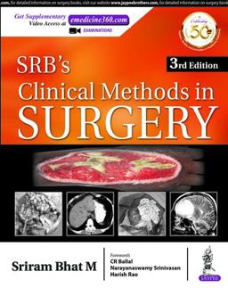 SRB's Clinical Methods in Surgery 3rd 9789352705450 Front Cover