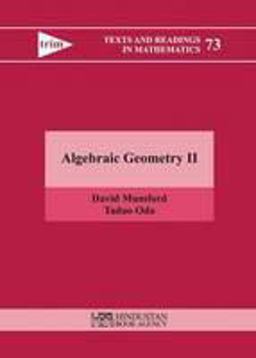 Algebraic Geometry II  9789380250809 Front Cover