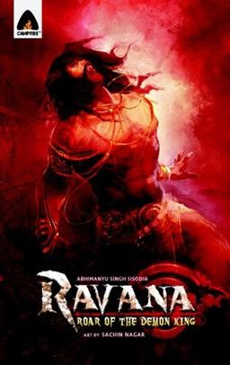 Ravana: Roar of the Demon King A Graphic Novel  9789380741178 Front Cover