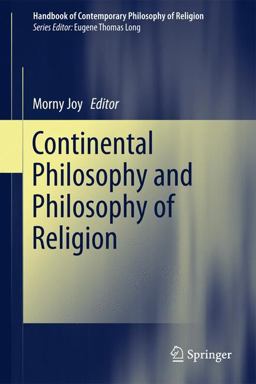 Continental Philosophy and Philosophy of Religion  9789400700581 Front Cover