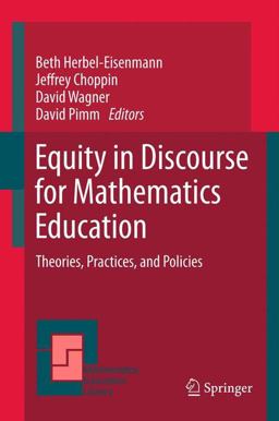 Equity in Discourse for Mathematics Education Equity in Discourse for Mathematics Education
