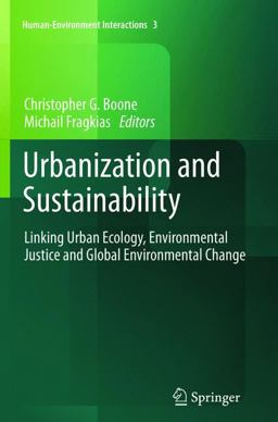 Urbanization and Sustainability Urbanization and Sustainability