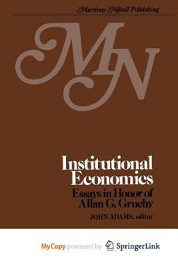 Institutional Economics