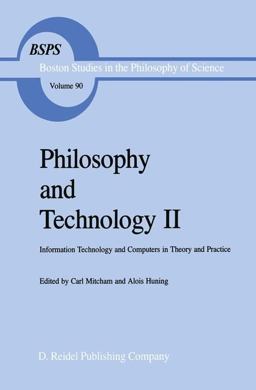 Philosophy and Technology II Philosophy and Technology II