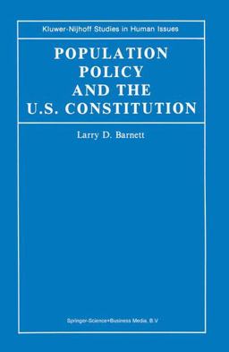 Population Policy and the U. S. Constitution