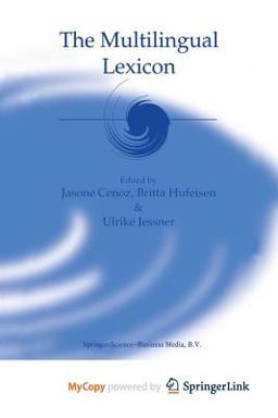 The Multilingual Lexicon