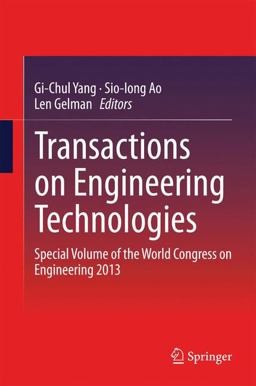 Transactions on Engineering Technologies Transactions on Engineering Technologies