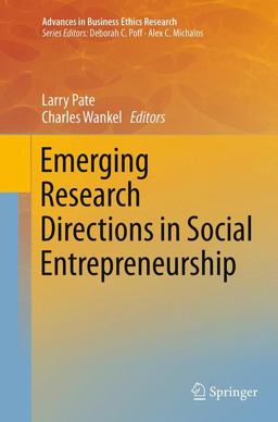 Emerging Research Directions in Social Entrepreneurship