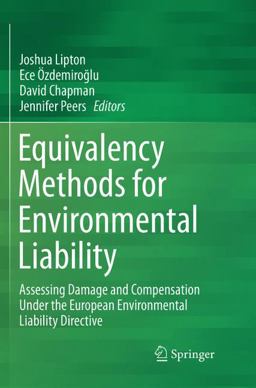 Equivalency Methods for Environmental Liability Equivalency Methods for Environmental Liability