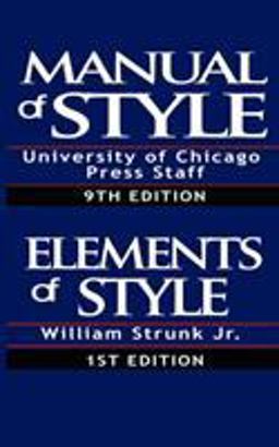 The Chicago Manual of Style and the Elements of Style, Special Edition