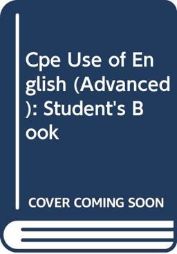 Cpe Use of English (Advanced)