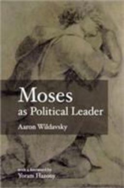 Moses as Political Leader  9789657052310 Front Cover
