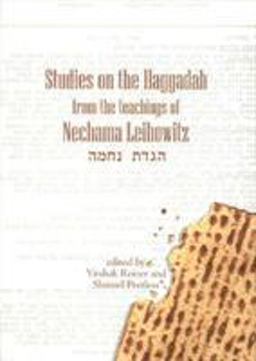 Studies on the Haggadah from the Teachings of Nechama Leibowitz  9789657108383 Front Cover
