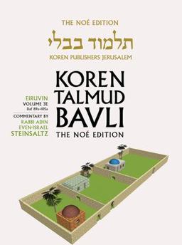 Koren Talmud Bavli V3e: Eiruvin, Daf 89a-105a, Noe? Color PB, H/e