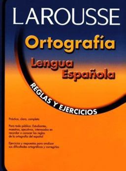 Ortografia Lengua Espanola Reglas y Ejercicios  9789706078148 Front Cover