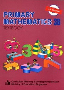 Primary Mathematics 3b Textbook  9789810185039 Front Cover