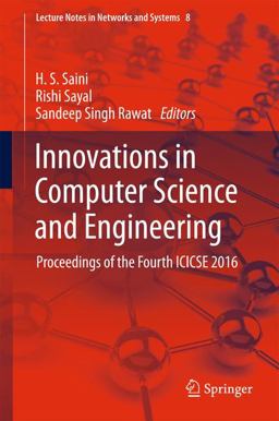 Innovations in Computer Science and Engineering Innovations in Computer Science and Engineering