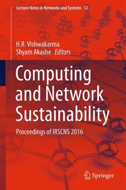 Computing and Network Sustainability