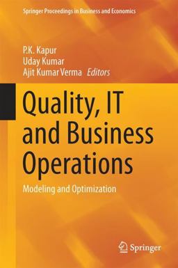 Quality, IT and Business Operations Quality, IT and Business Operations