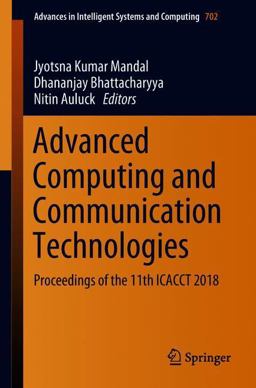 Advanced Computing and Communication Technologies