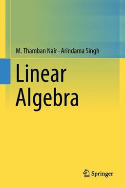 Linear Algebra  9789811309250 Front Cover