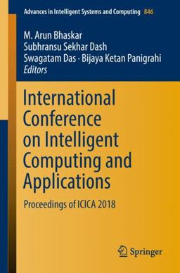 International Conference on Intelligent Computing and Applications International Conference on Intelligent Computing and Applications