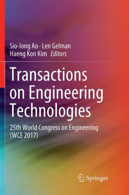 Transactions on Engineering Technologies Transactions on Engineering Technologies