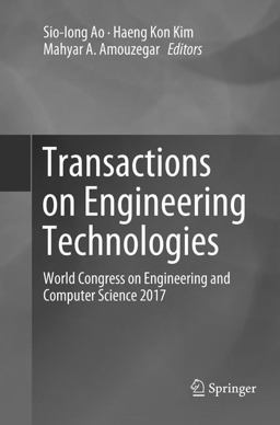 Transactions on Engineering Technologies Transactions on Engineering Technologies
