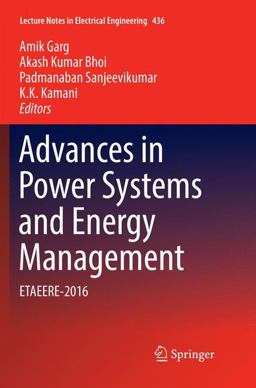 Advances in Power Systems and Energy Management Advances in Power Systems and Energy Management