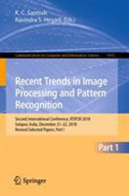 Recent Trends on Image Processing and Pattern Recognition